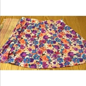 JOE B by Joe Benbasset Floral Skirt Size Large